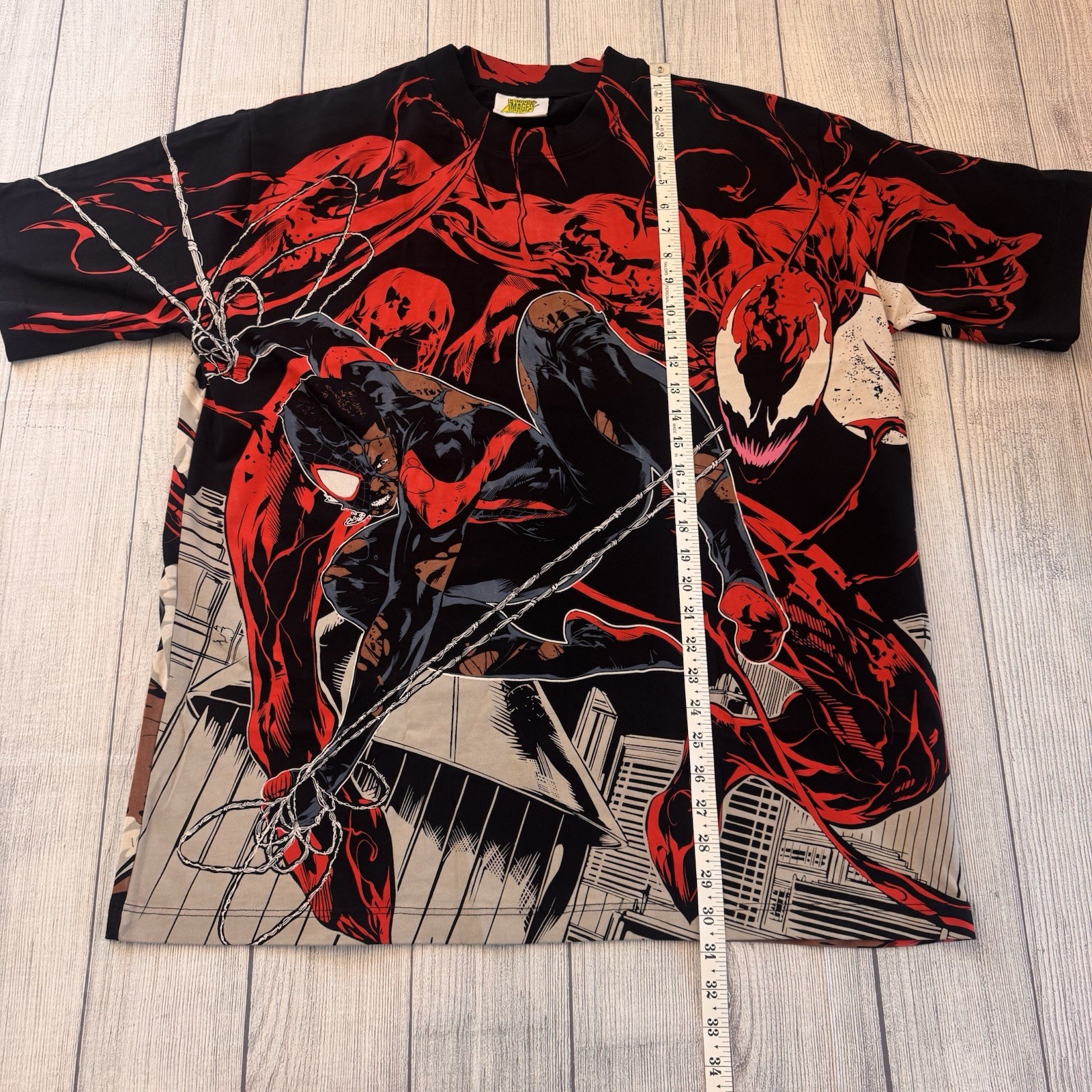 Chronic Images Carnage Reigns Spider-Man Miles Morales Carnage Shirt XL