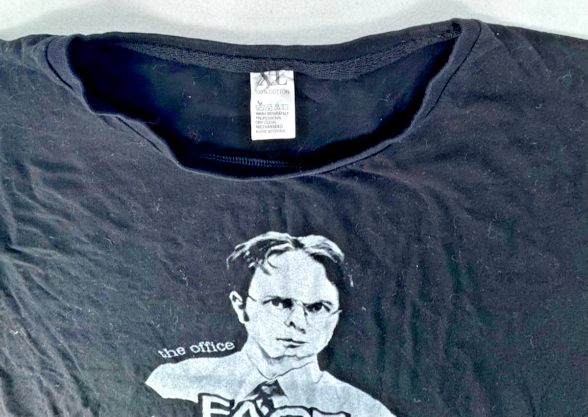 Dwight Schrute Shirt The Office Black Graphic T-Shirt Men’s Funny TV Show Tee