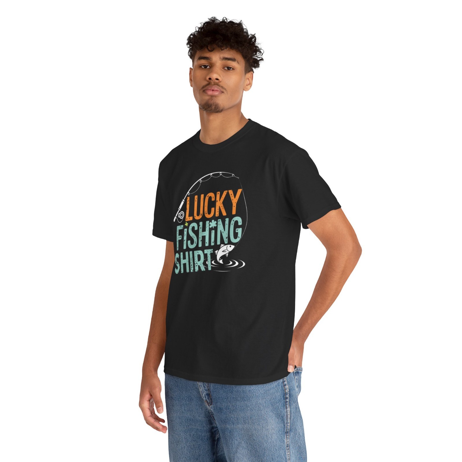 This Is My Lucky Fishing Fisherman’s Favorite Artwork T-Shirt
