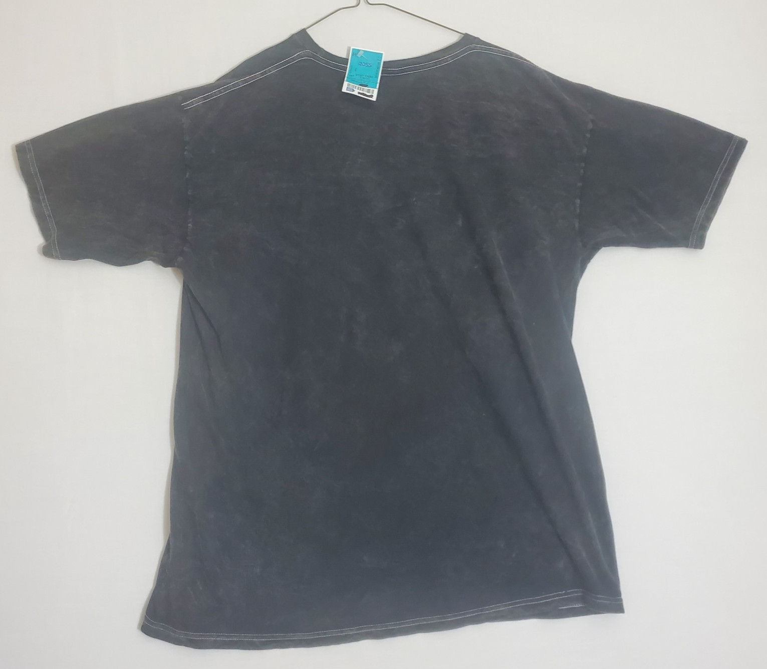 AC/DC Rock Band Retro Vintage distressed Look Graphic Black T-Shirt Tee Large