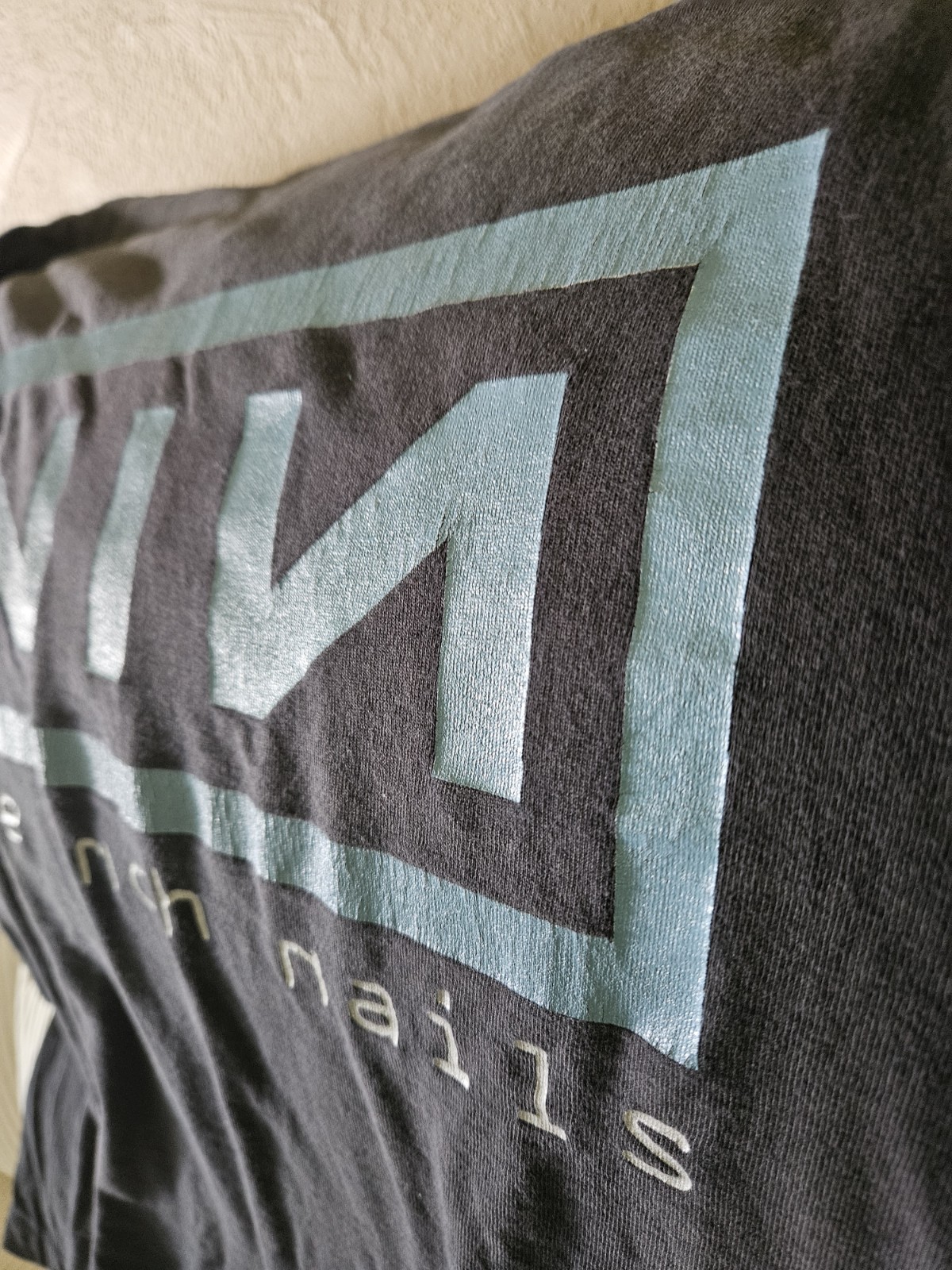 Vintage Nine Inch Nails T Shirt – Size Large Nothing 96/97 Trent Reznor NIN