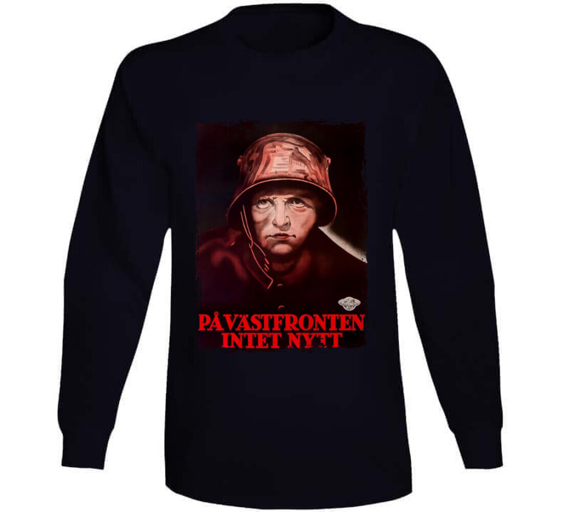 All Quiet On The Western Front 30s War Drama Swedish Movie Fan T Shirt