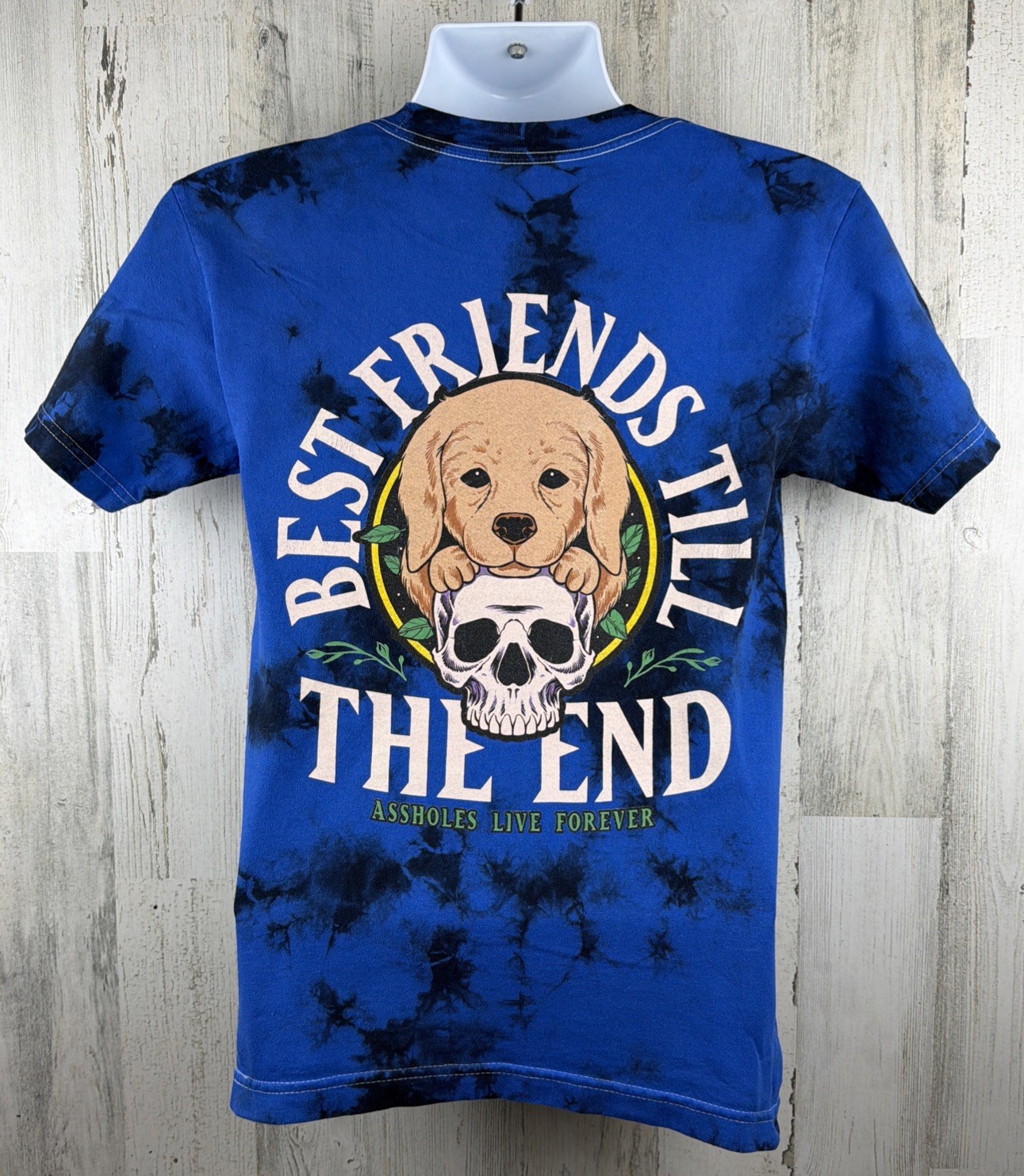 A$$holes Live Forever “Best Friends Till The End” T-Shirt Small (17”x25”)