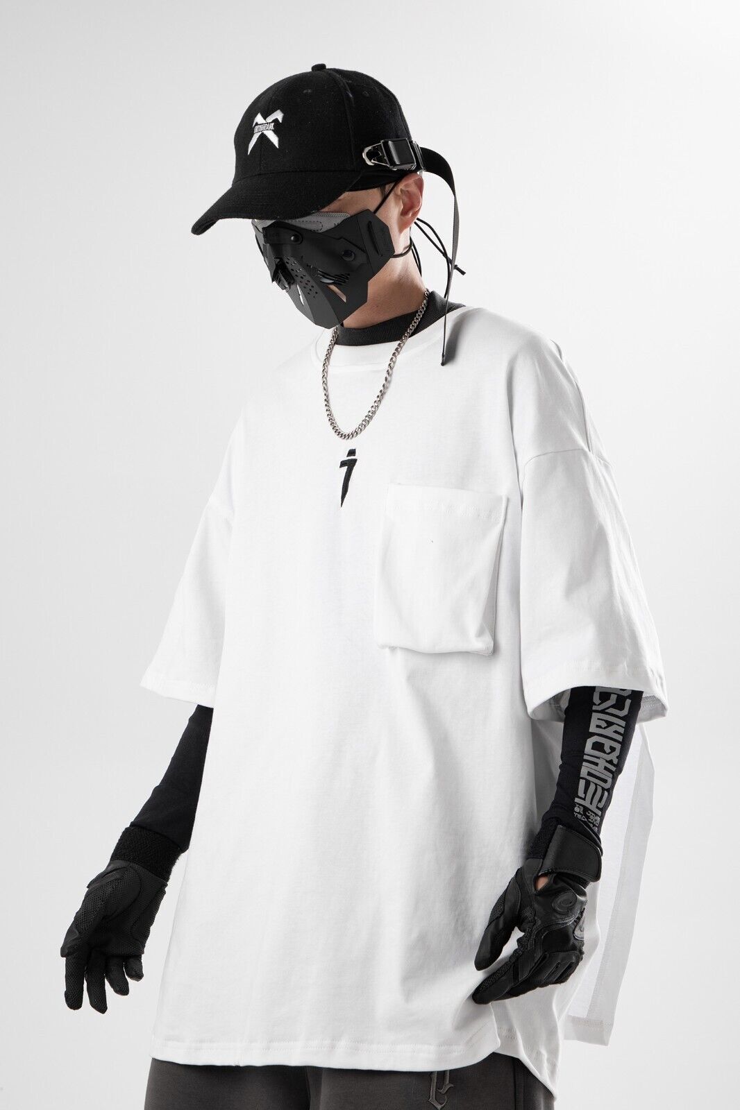 Niepce Streetwear Graphic Tee Unisex Cyberpunk JX Core Short Sleeves Shirt