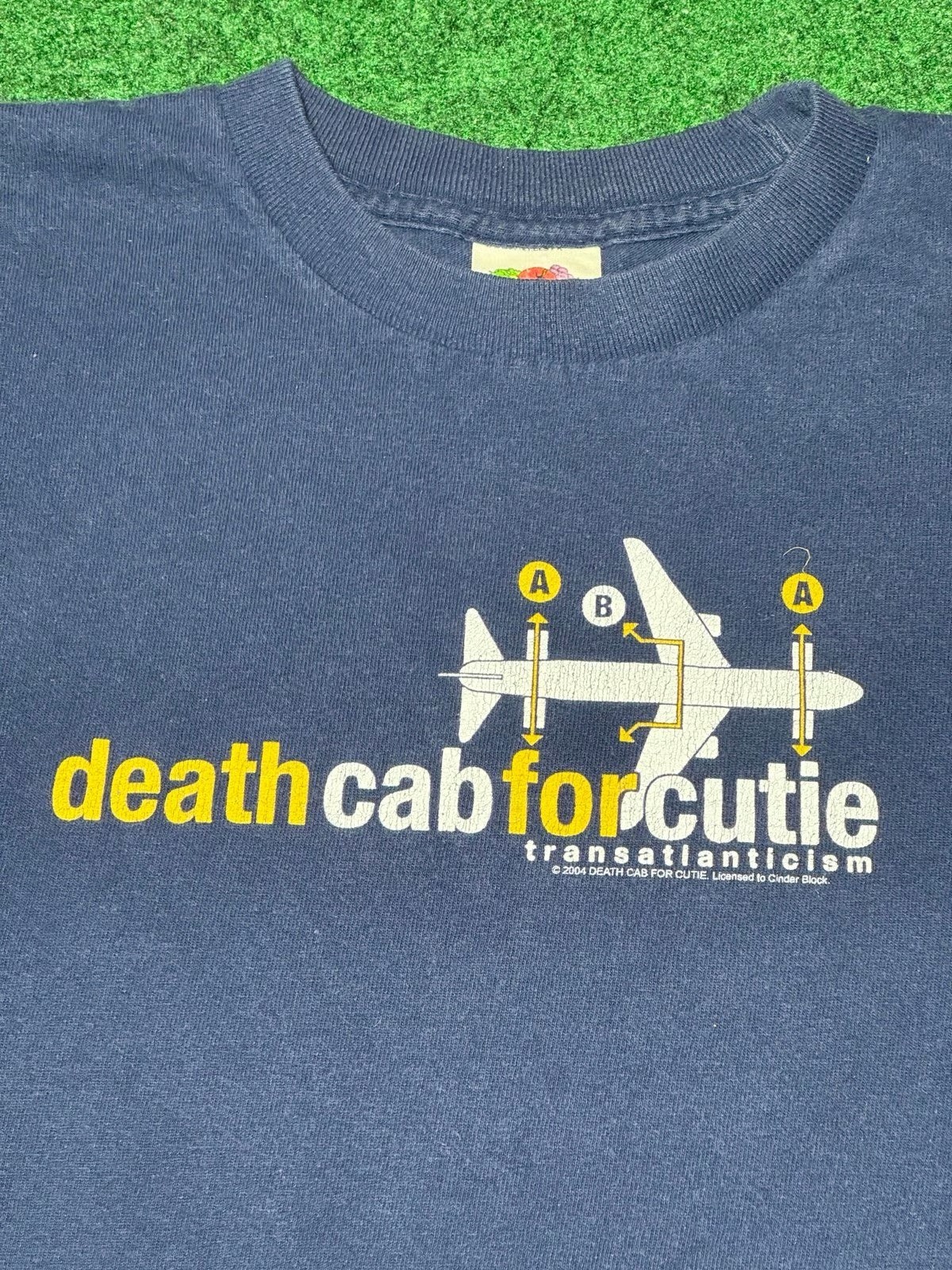 Vtg 2004 Death Cab for Cutie Transatlanticism Navy T shirt Classic NH22853