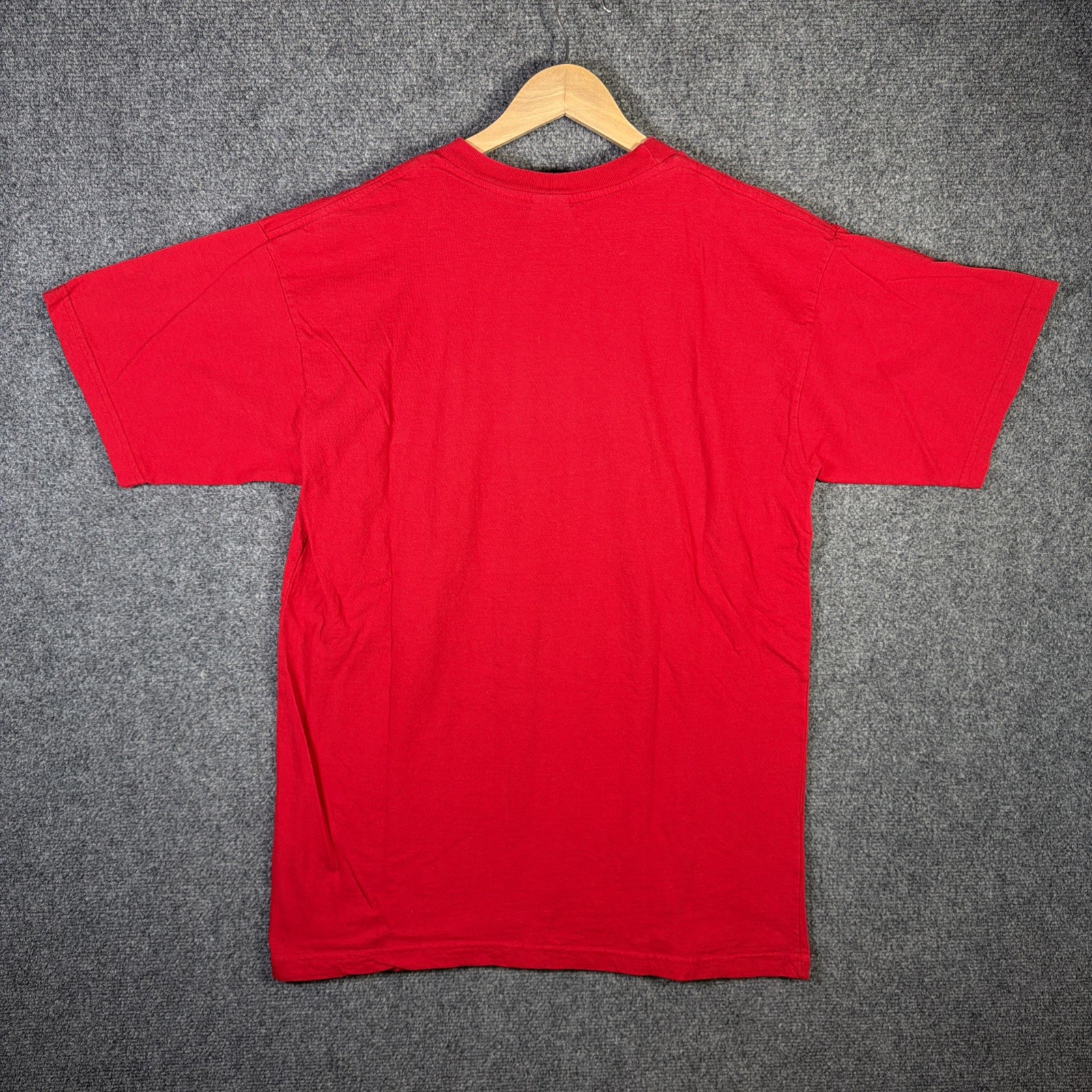 Vintage Chicago Bulls Shirt Mens Large Red 90s NBA Finals Basketball USA Sports