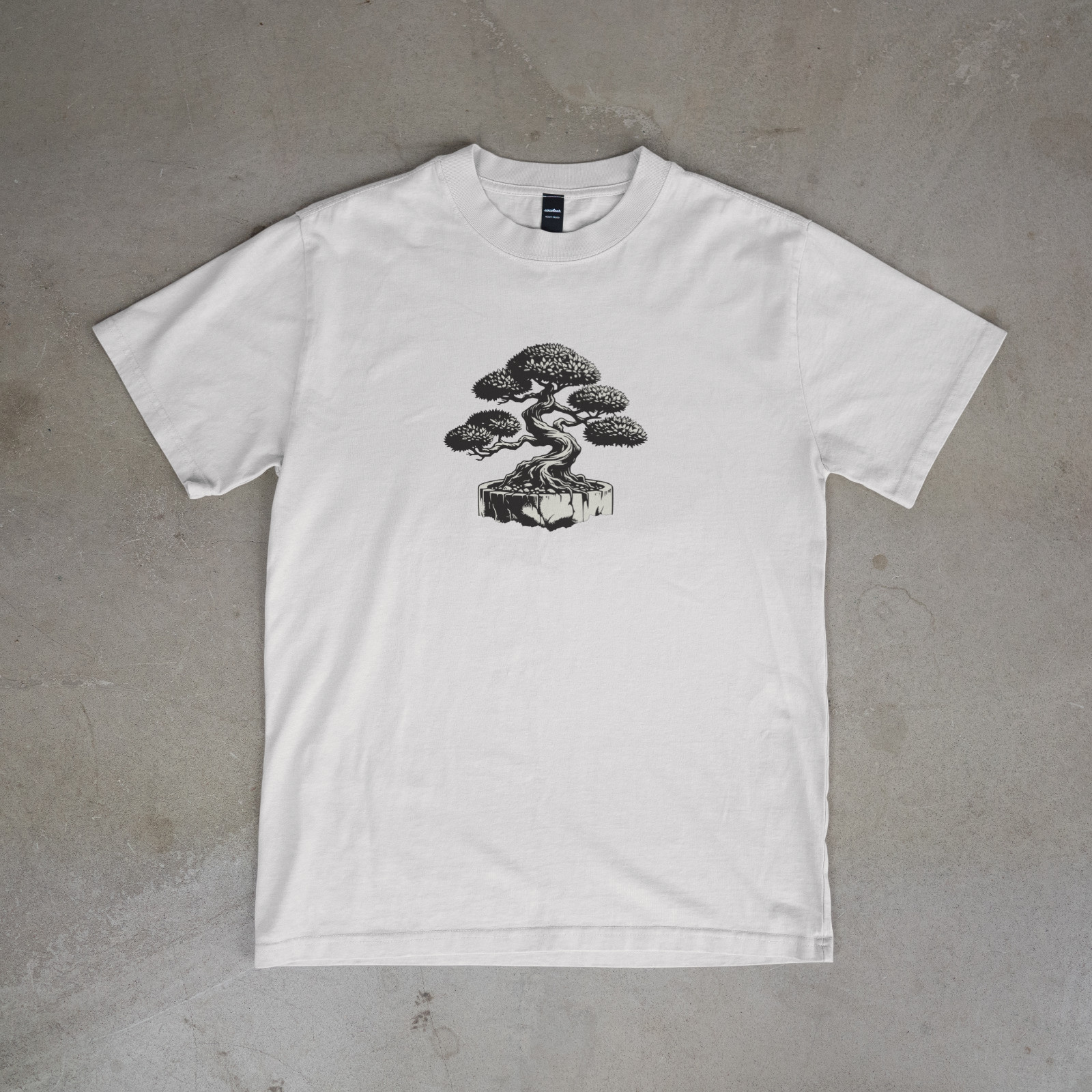 Japanese Bonsai Tree T Shirt Minimalist Zen Nature Art Graphic Unisex Tee