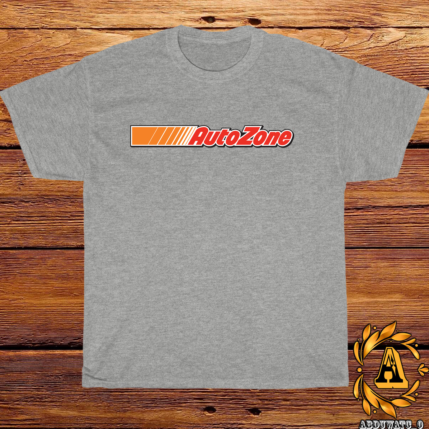 Autozone Logo Black/ Grey/ White/ Navy / Red T-Shirt Size S-5XL