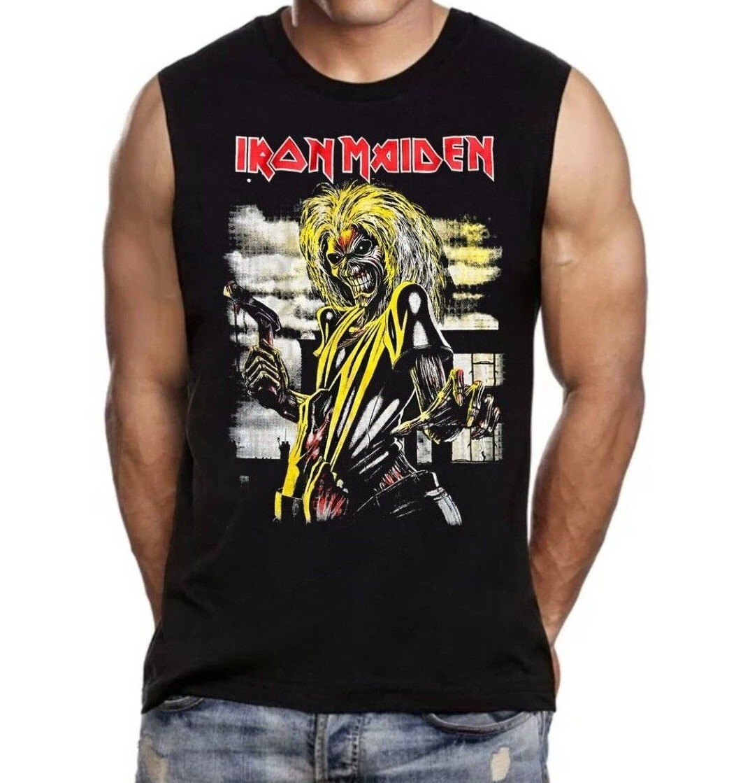 Iron Maiden Heavy Metal Band Men’s Muscle Shirt
