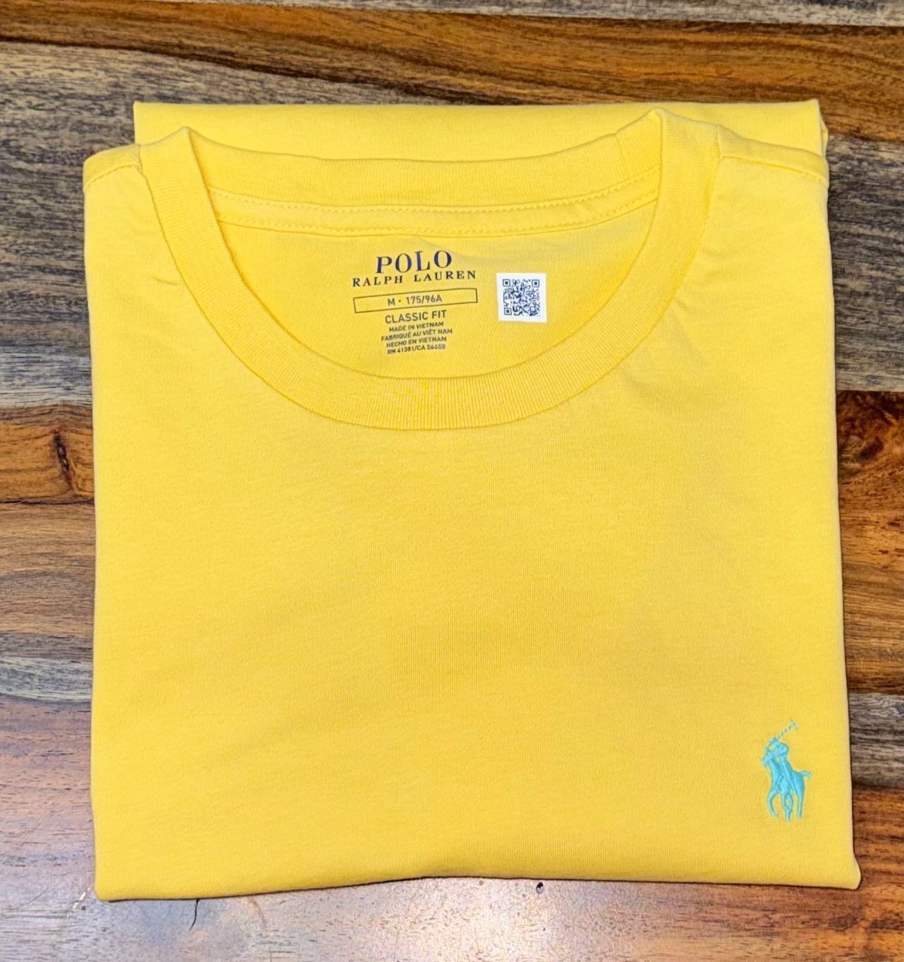 Polo Ralph Lauren Classic Fit Short Sleeve Cotton T shirt Yellow Men’s Sizes