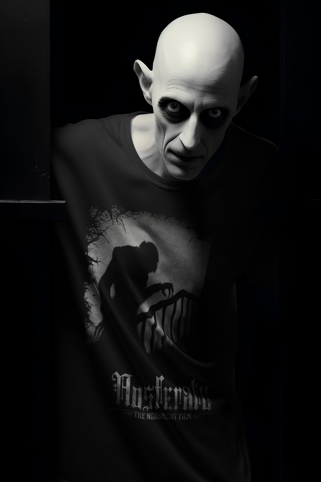 Nosferatu 1922 Horror T-Shirt Vampire Nonsilent Film