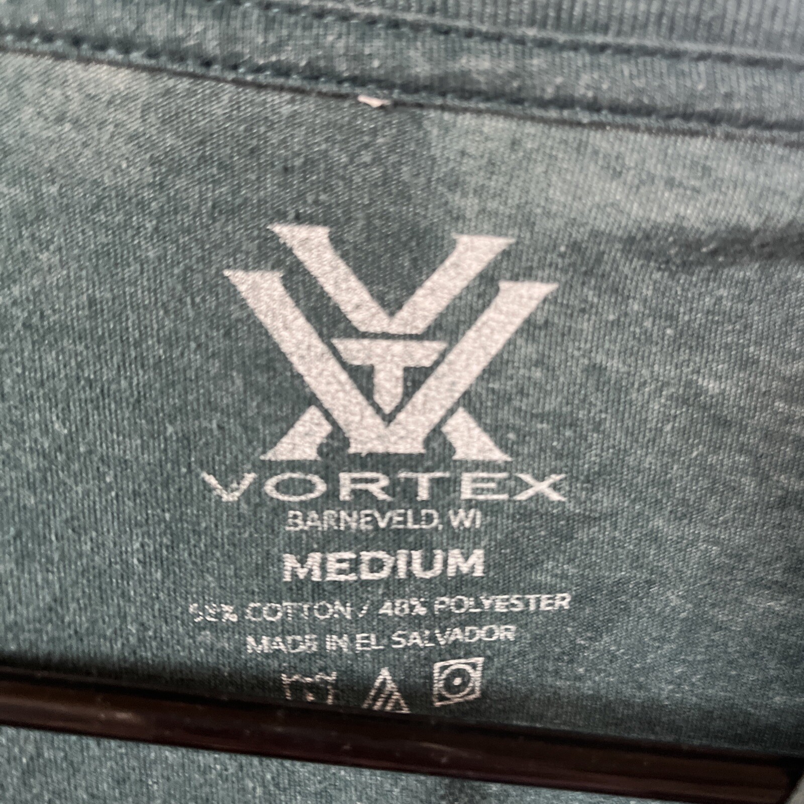 Vortex T-shirt men’s medium Green