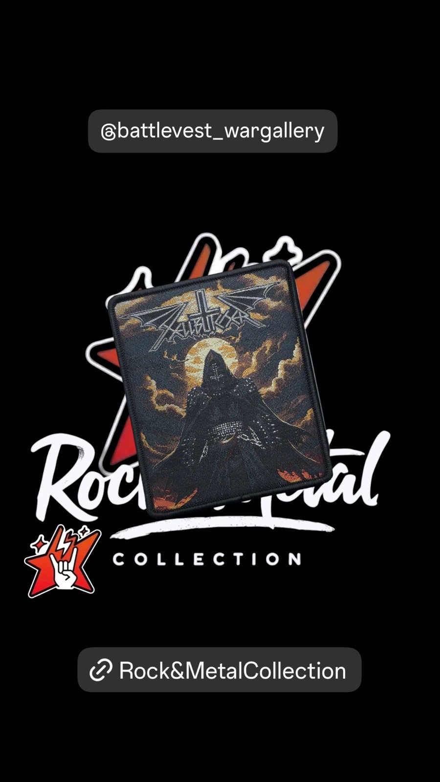 Hellbutcher Official Exclusive Woven Patches Blasphemy Beherit Nifelheim