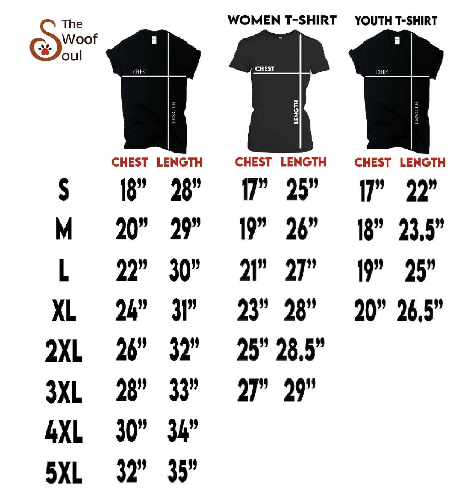 Gildan 5000 Unisex 4XL 5XL T-shirt G500 Tee