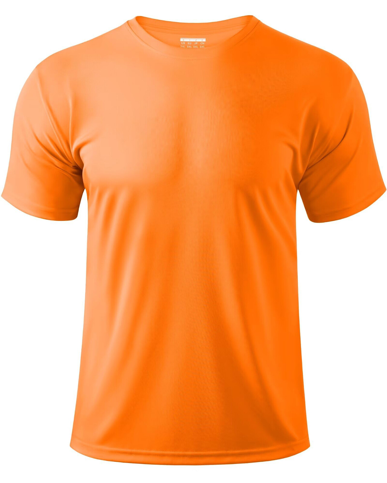 UPF50+ Men’s UV Shirts Short Sleeve Quick Dry Performance Gym Workout Athletic T