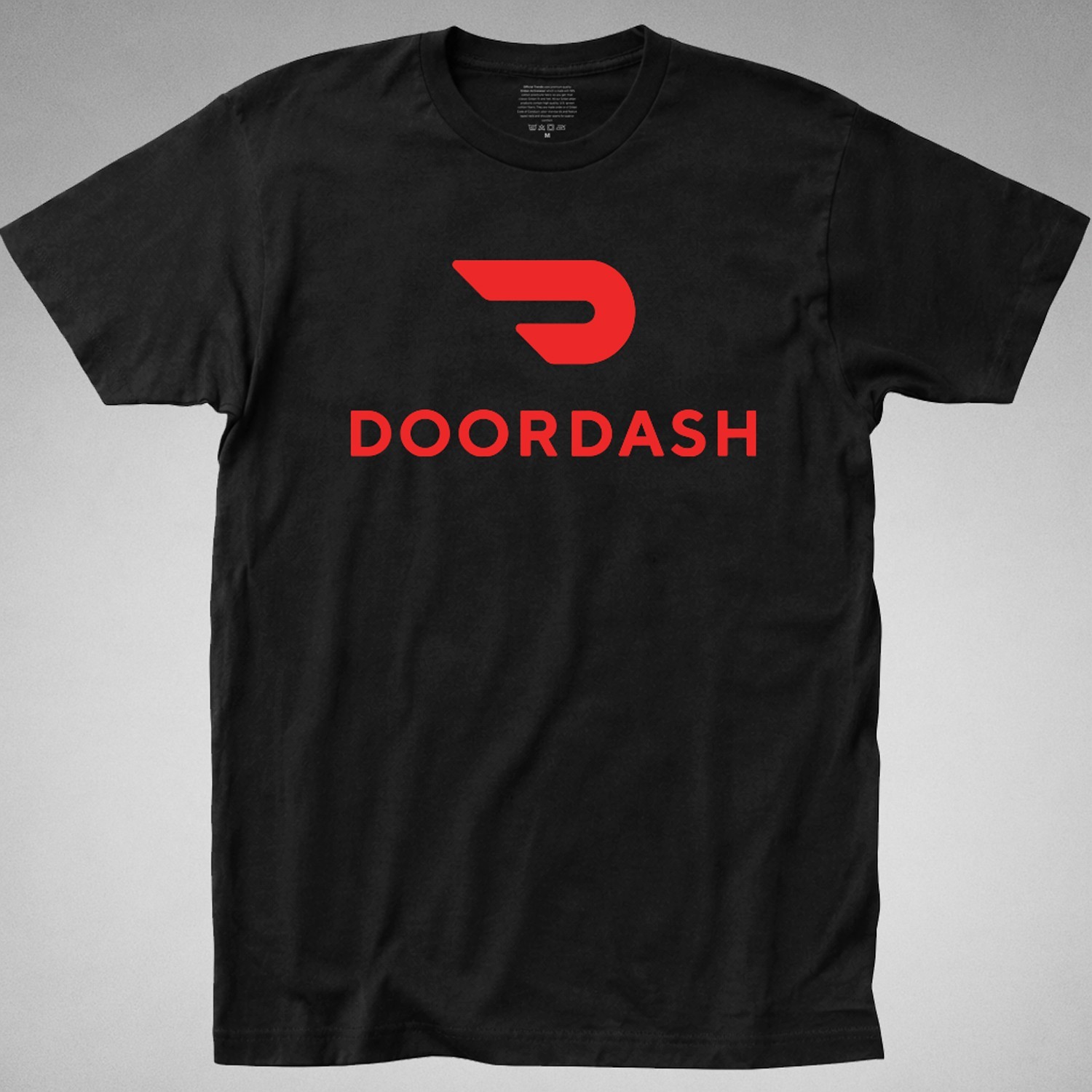 DoorDash T-Shirt tee Food Delivery Driver Door Dash Service Grocery Groceries