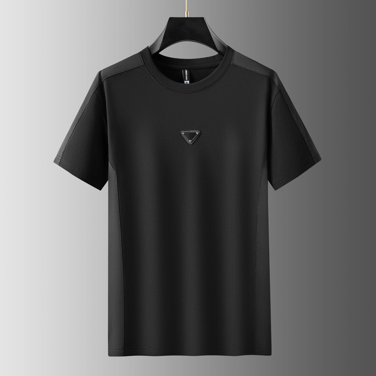 New Fashion Trend Embroidered Summer Short Sleeve Luxury Men Streetwear T-Shirt