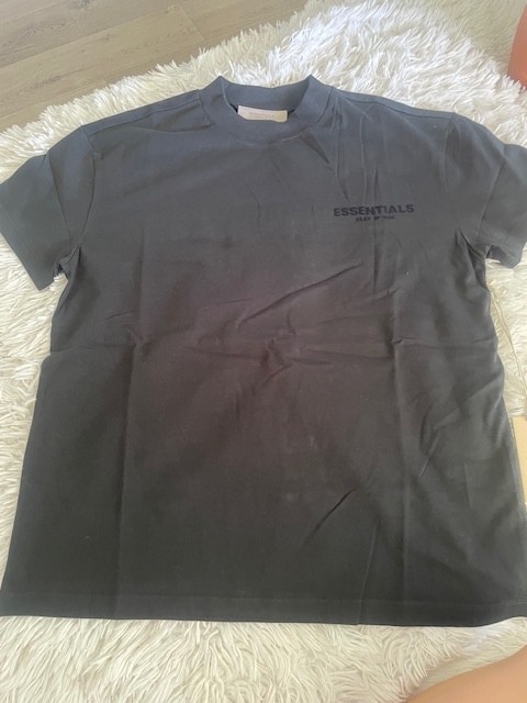 Fear of God Essentials Tee Stretch Limo black men xxs women s