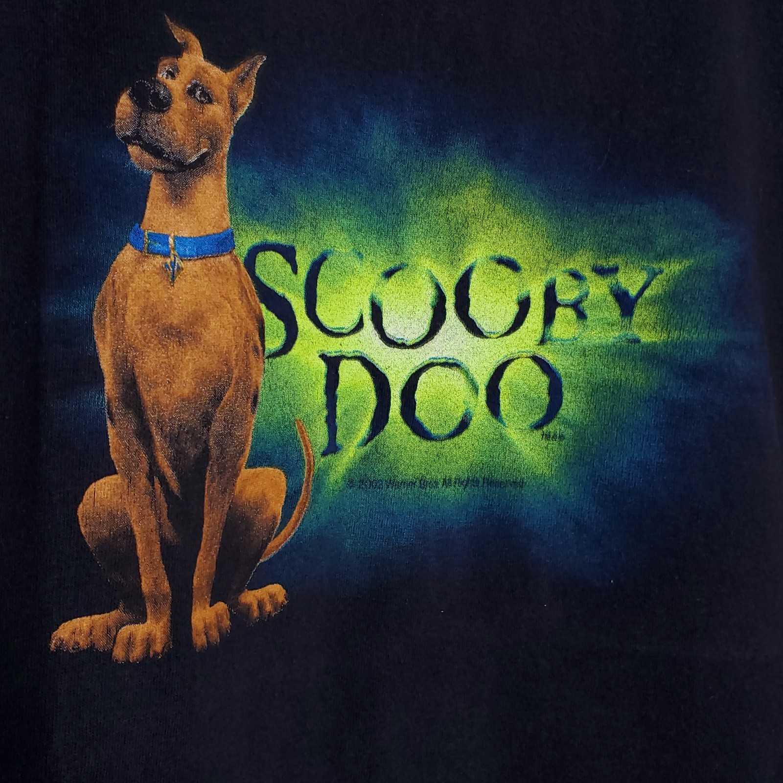 Vintage y2k Scooby Doo (2002) Dairy Queen medium Shirt Promo Live Action