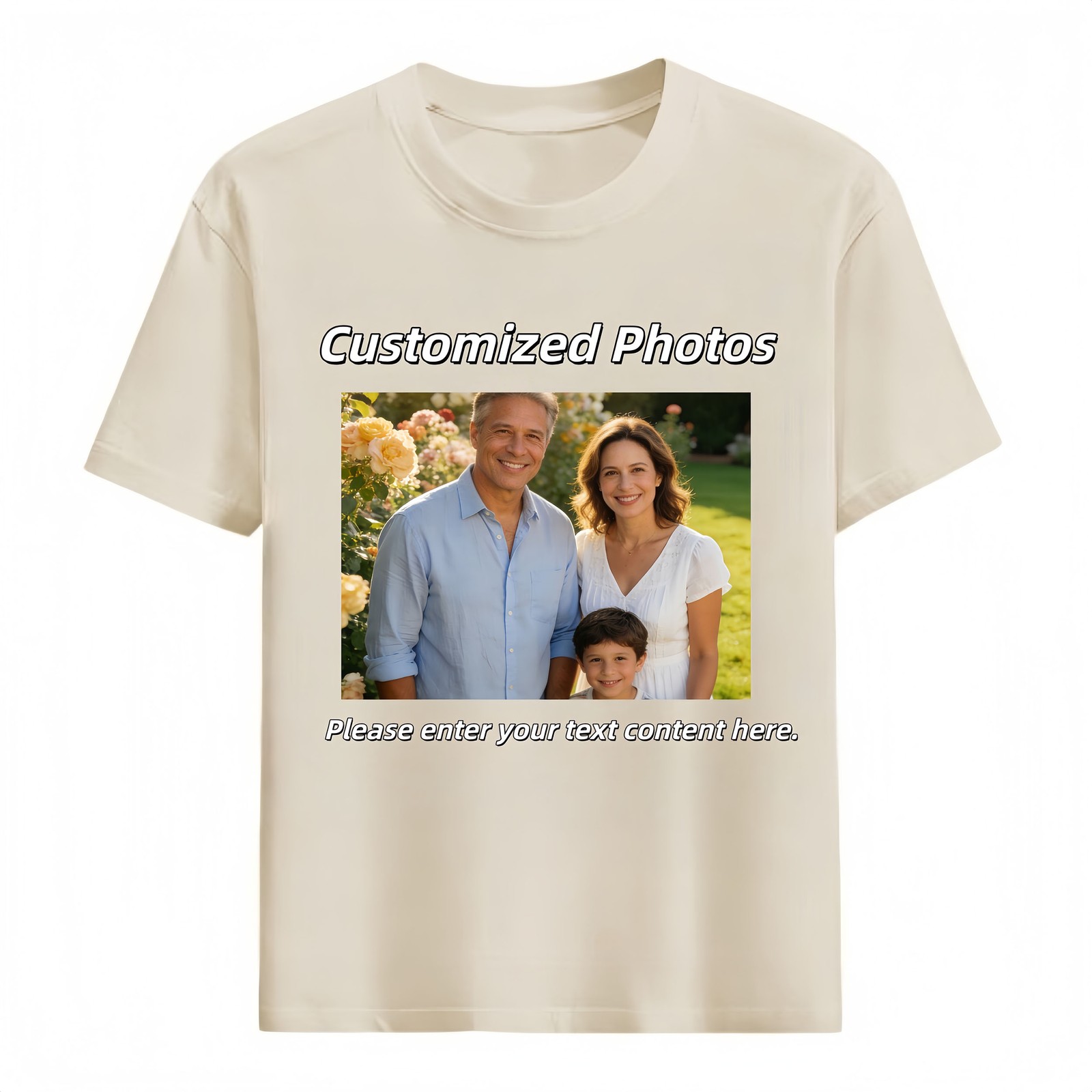 Personalized Customized T-Shirt Design – Design Your Own Cotton Shirt