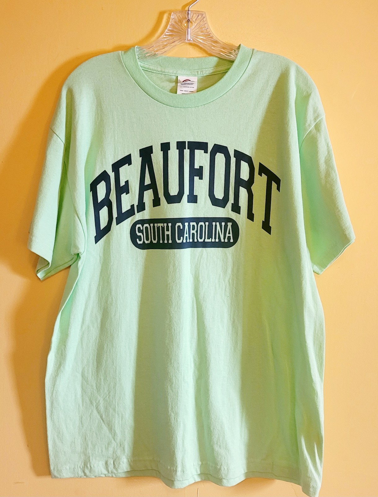 Beaufort South Carolina T Shirt Large New Old Stock Delta Pro Tag Free Shipping