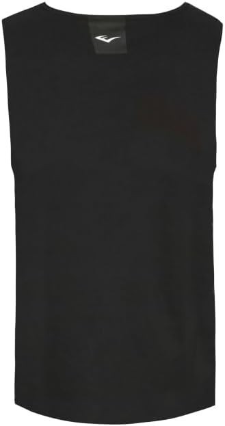 Everlast Men’s Black Sleeveless Shirt Glenwood Tank Logo Vest – 2 Pack (S01)