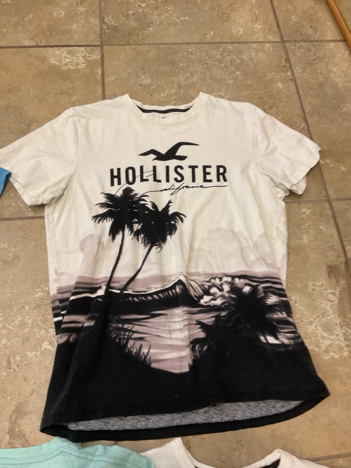 Hollister Must-Have Collection Large Cotton Shirt Lot Of 5 AOP