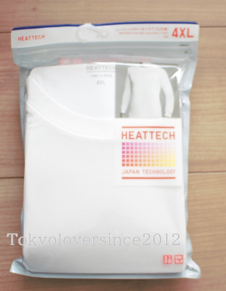 UNIQLO Men Heattech Long Sleeve Crew Neck T-shirt from Japan XS- 4XL New