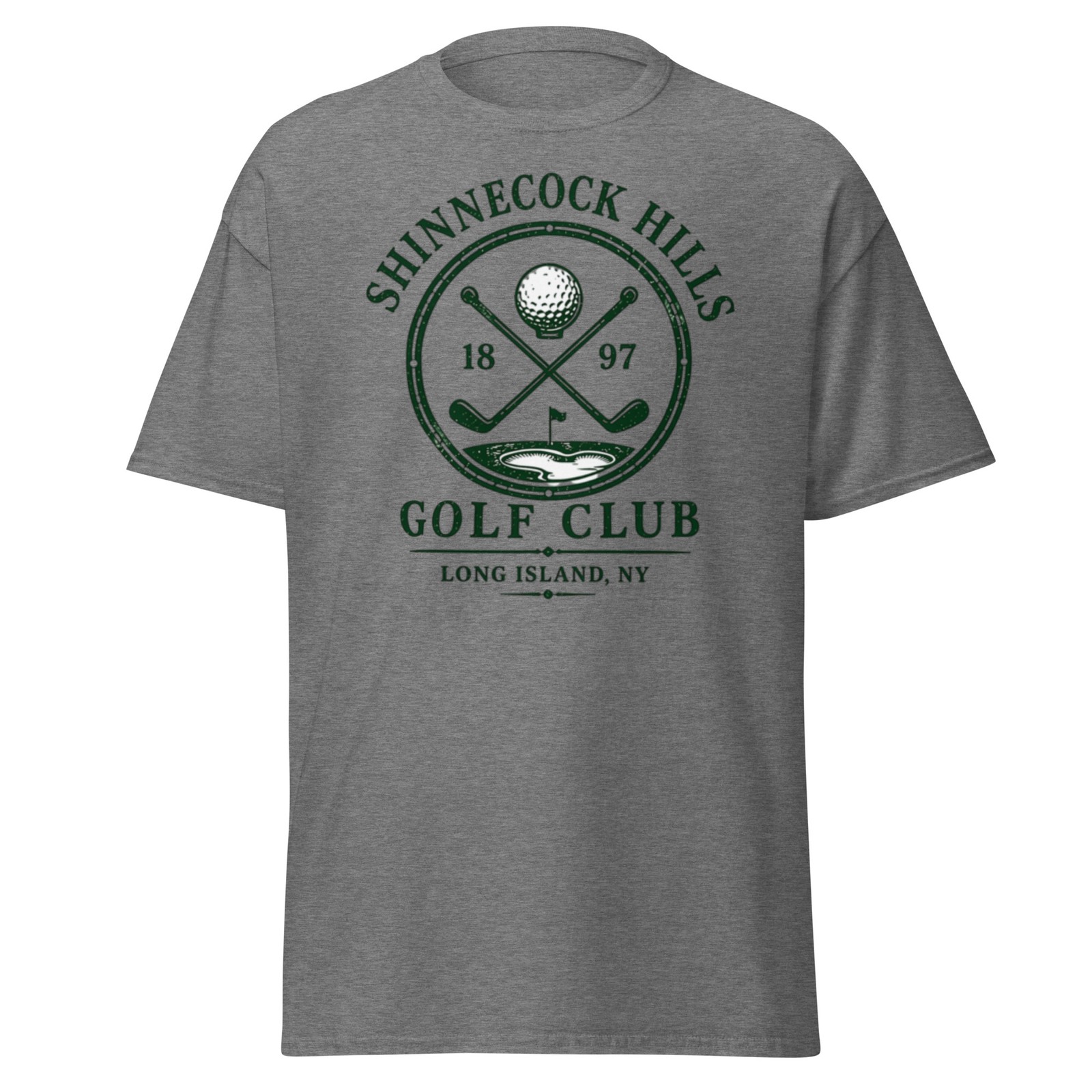 Shinnecock Hills Golf Club T Shirt Vintage Style Golf Tee Mens Dad Father Tee