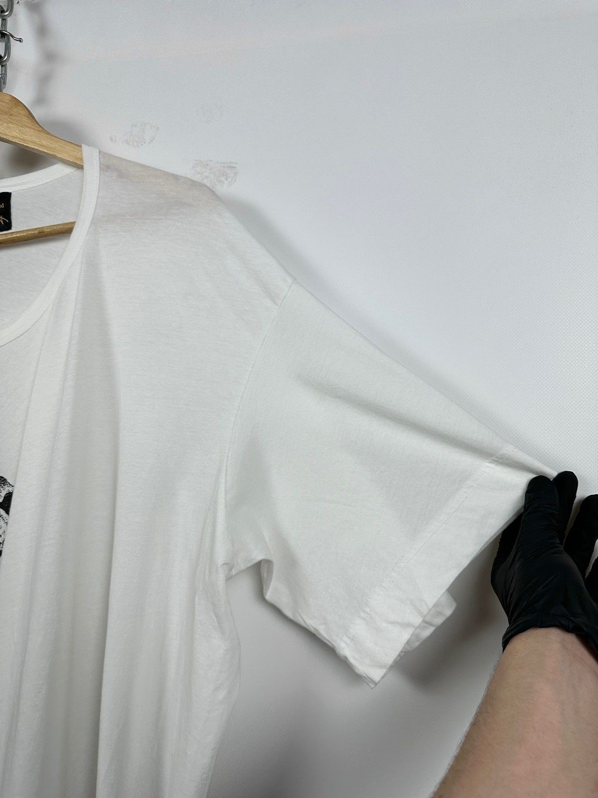 Vivienne Westwood Anglomania Graphic Lion Orb White T-Shirt Size OS