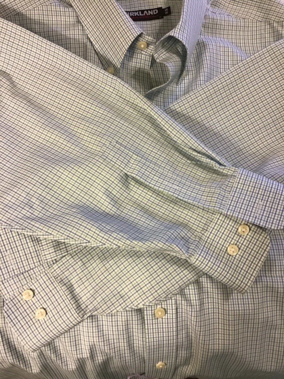 Kirkland Button down shirt size 18-36 non iron