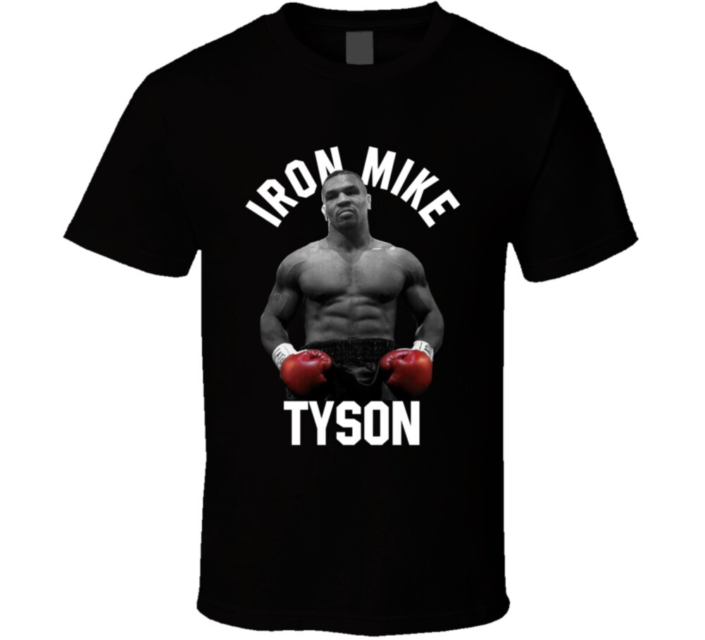 Mike Tyson Iron Mike World Boxing Champion Fight Fan T Shirt
