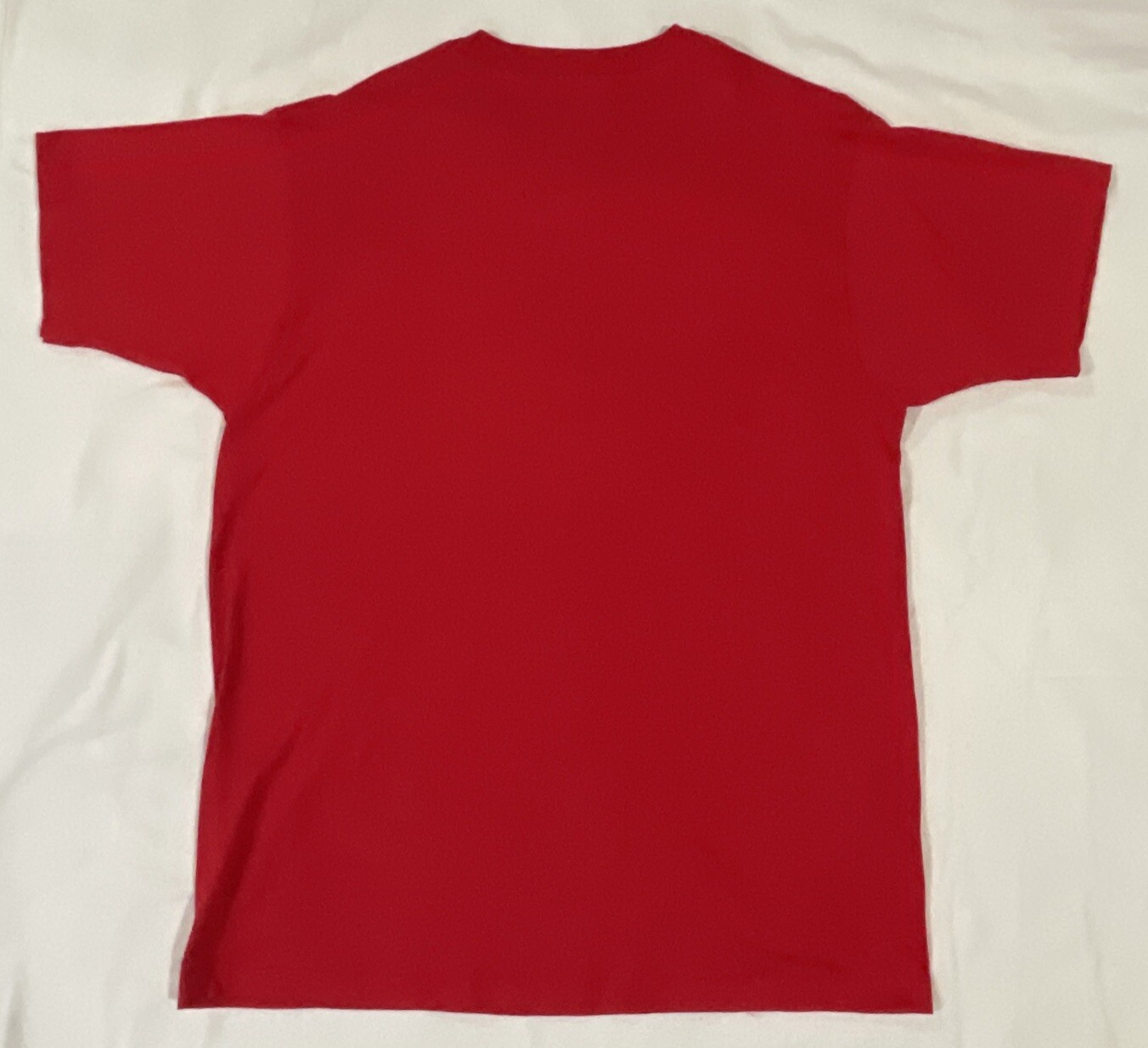 VTG Fruit of The Loom RODEO USA Embroidered Logo Red XL T-Shirt Single Stitch