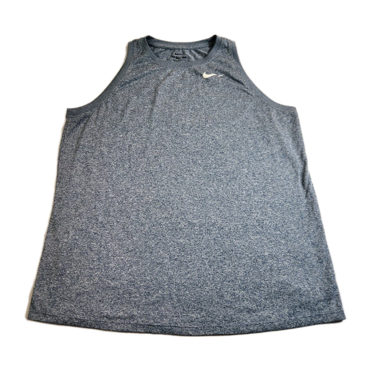 Nike Tank Top Sleeveless Shirt Men’s Size LG Blue Dri-fit Performance Activewear