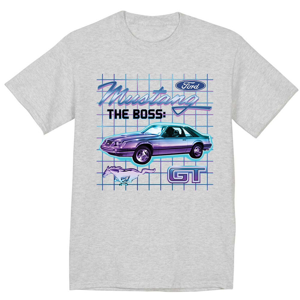 Ford T-shirt Mens Ford Mustang Boss Accessories Gifts Genuine Ford Parts Tshirt