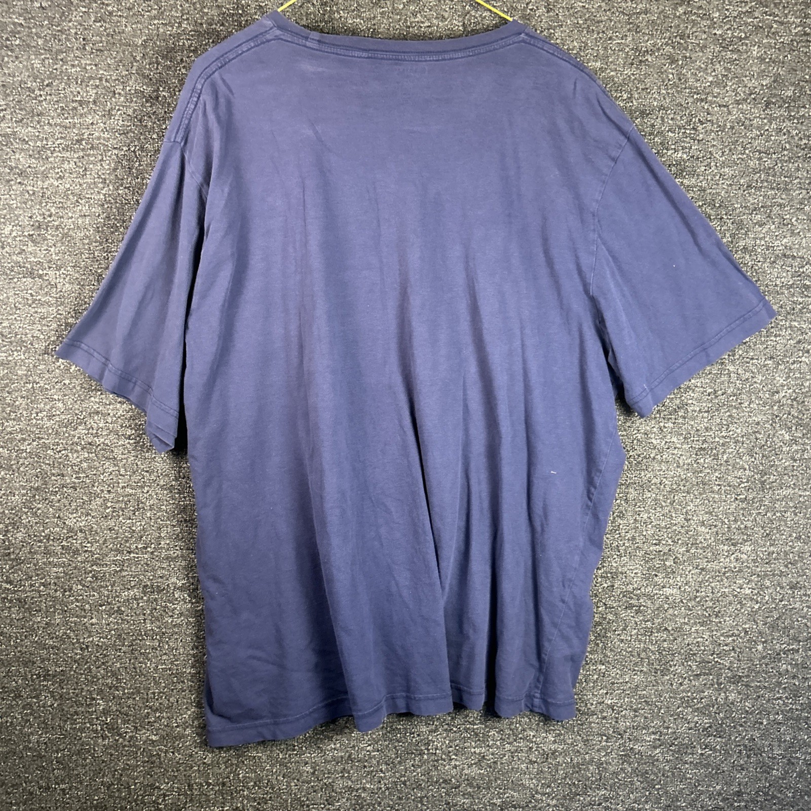 Chaps Mens Tee 100% Cotton Flag Silver Range L