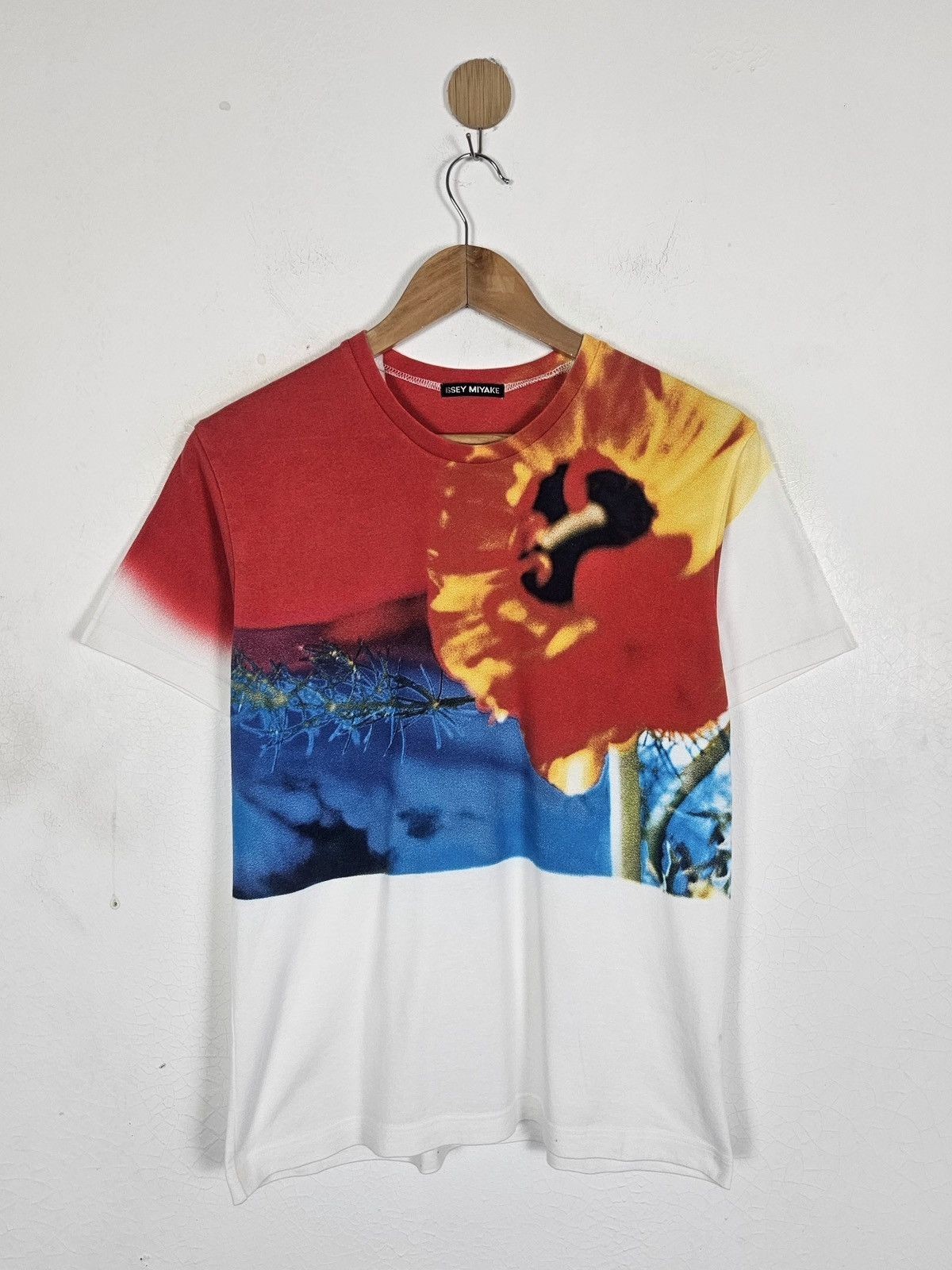 Issey Miyake pop art tee shirt