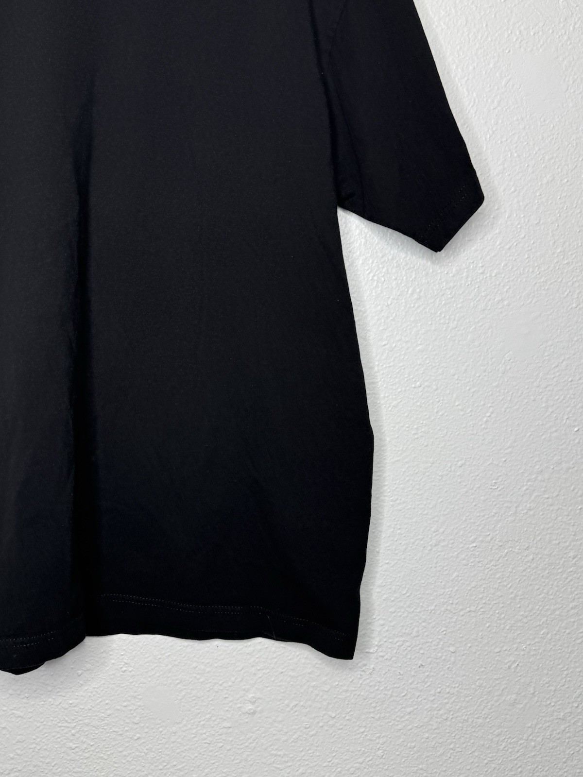 Shaka Wear 7.5 oz Max Heavyweight Short Sleeve T-Shirt Black Crewneck Size L