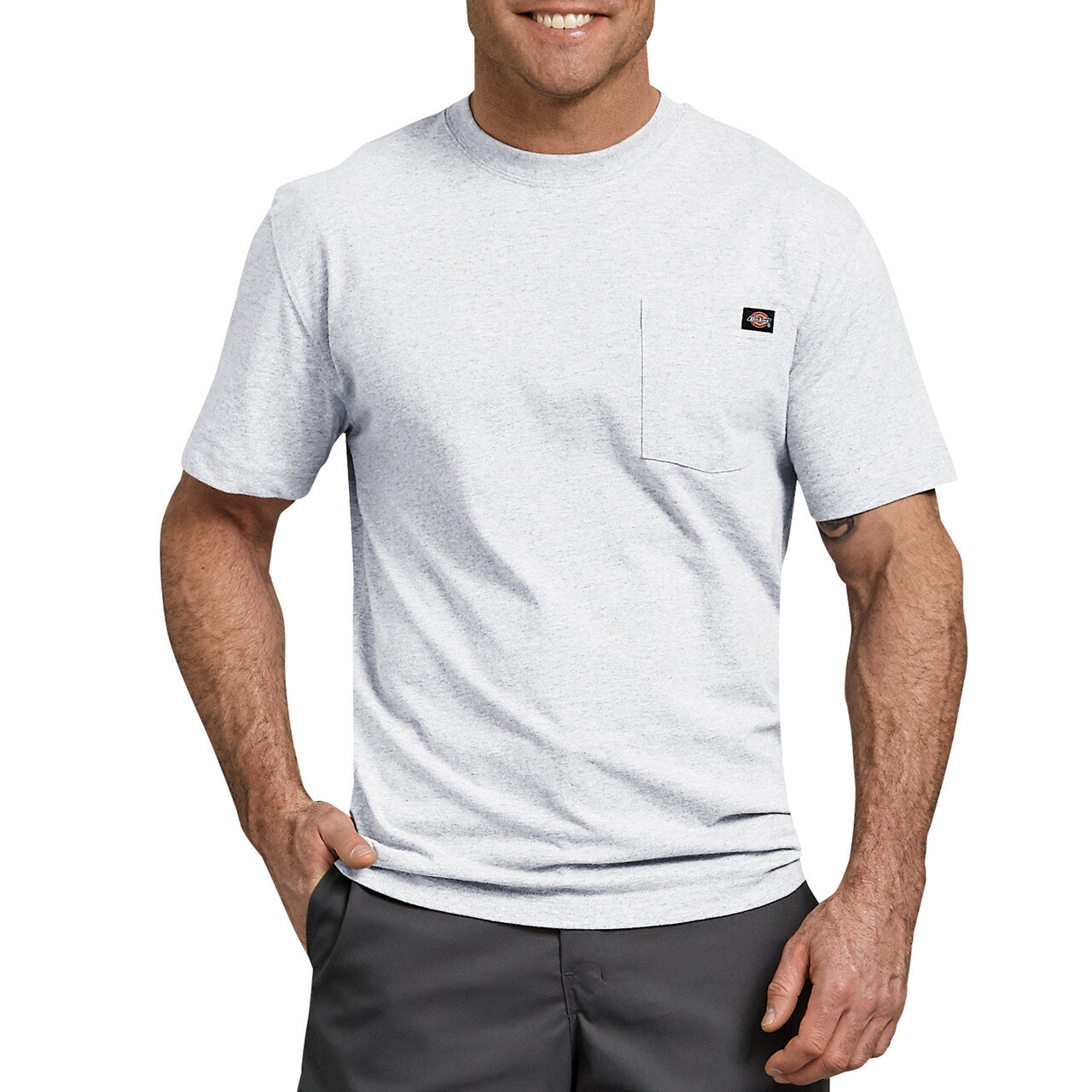 Dickies Short Sleeve Heavyweight 100% 7oz Cotton Pocket Tee