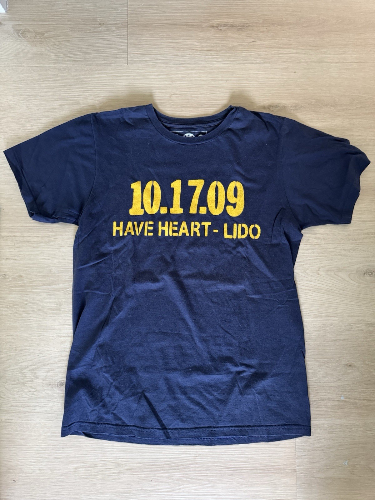 Have Heart 10.17.09 Limited Edition Last Show Straight Edge Day Bridge9 Shirt