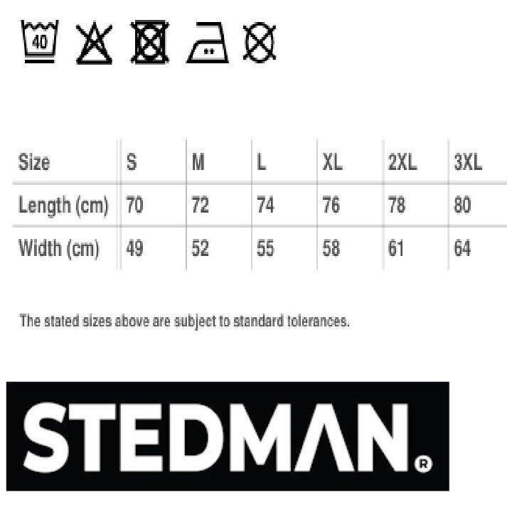 Cotton V-Neck TShirt Plain Basic Short Sleeve Stedman Vee T-Shirt Tee S-3XL