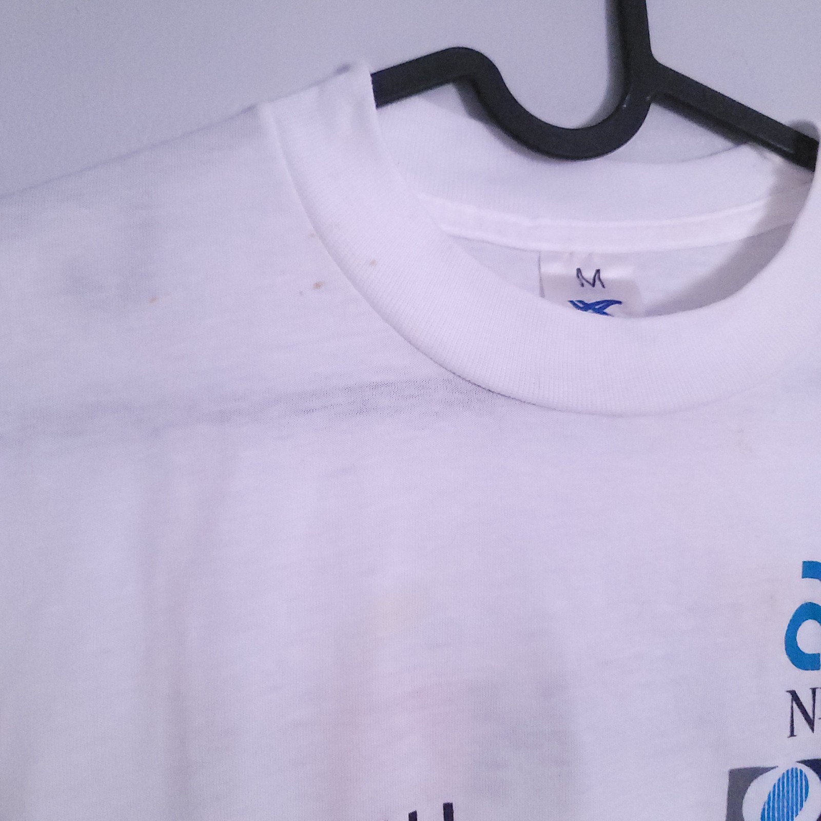 Vintage 1988 NYC Marathon Marshall T-Shirt Asics Made in USA Size Medium