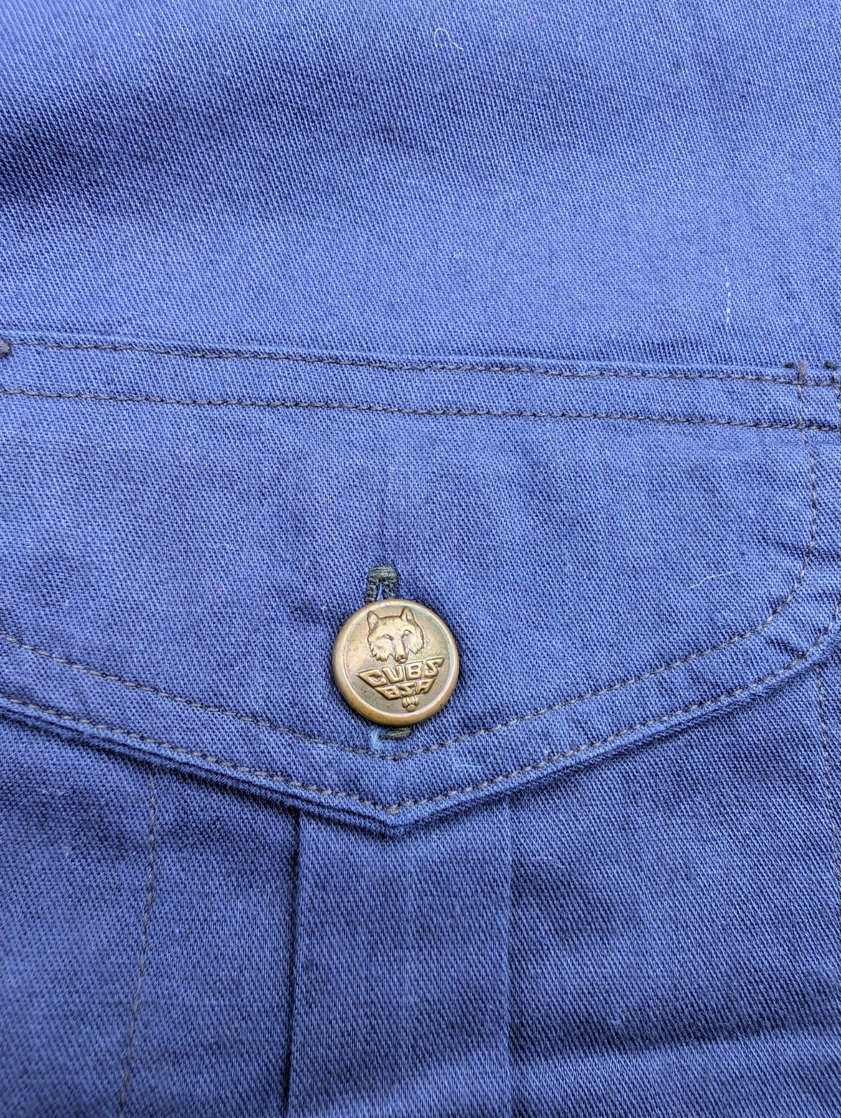 Vintage 1930’s Cubs B.S.A. Uniform Shirt Sweet-Orr Tag Union Made
