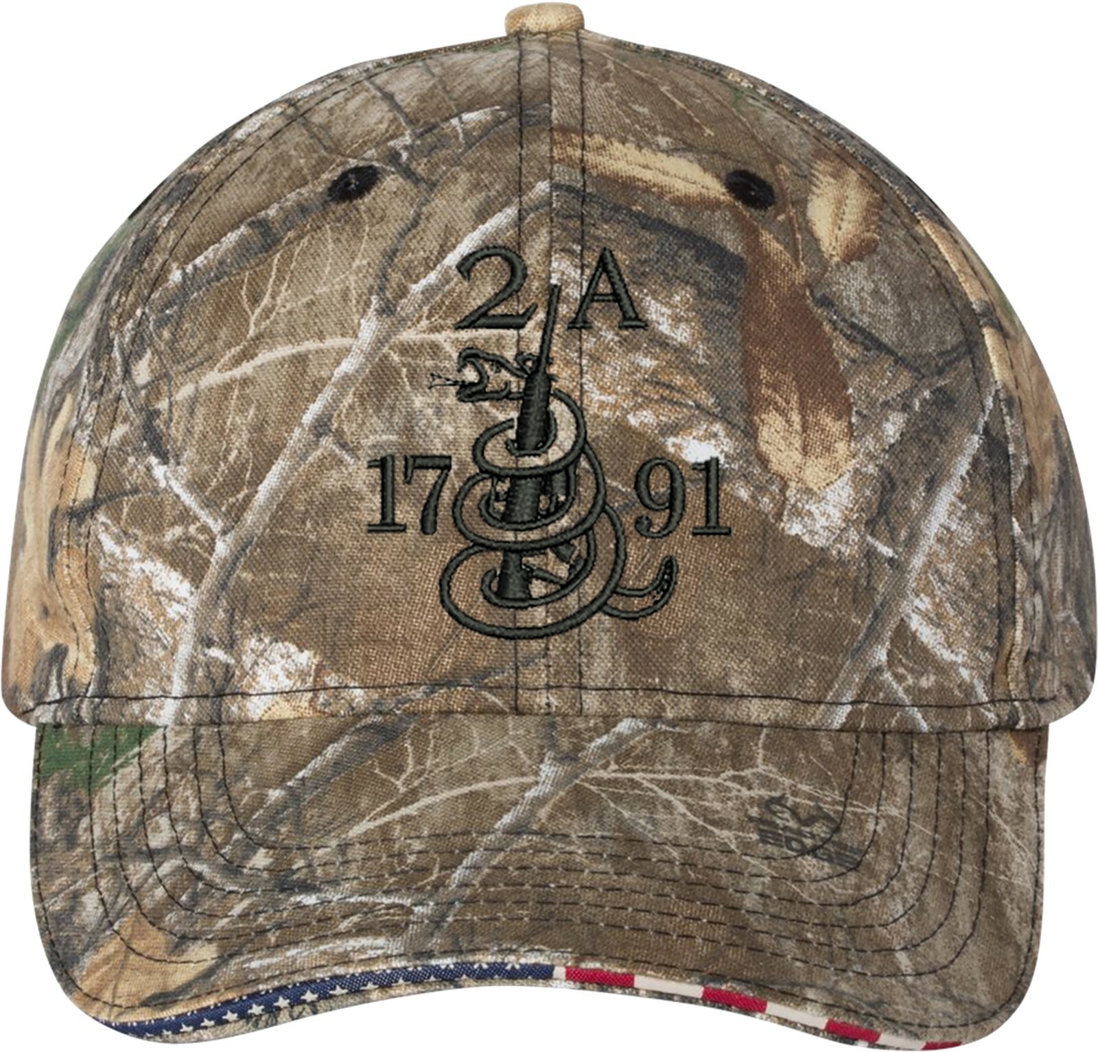 Gun 2A 1791 2nd Amendment Gift New Embroidered One Size Fits All Baseball Hats