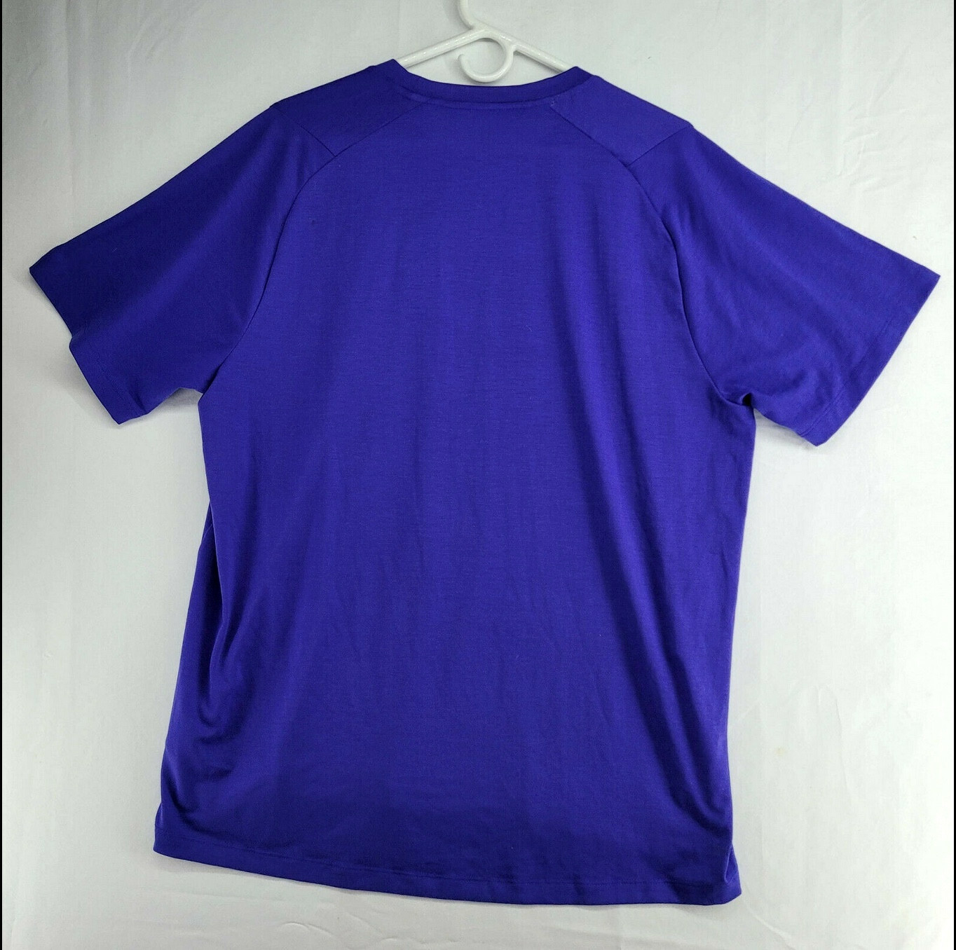 Adidas Climalite FreeLift Men’s Size XL Solid Blue Crew-Neck Athletic T-Shirt
