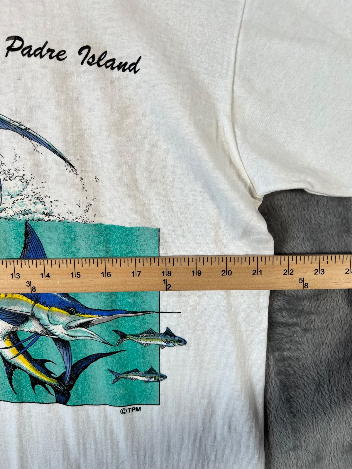 South Padre Island Single Stitch T Shirt Adult XL Vintage Deadstock W/Tag USA