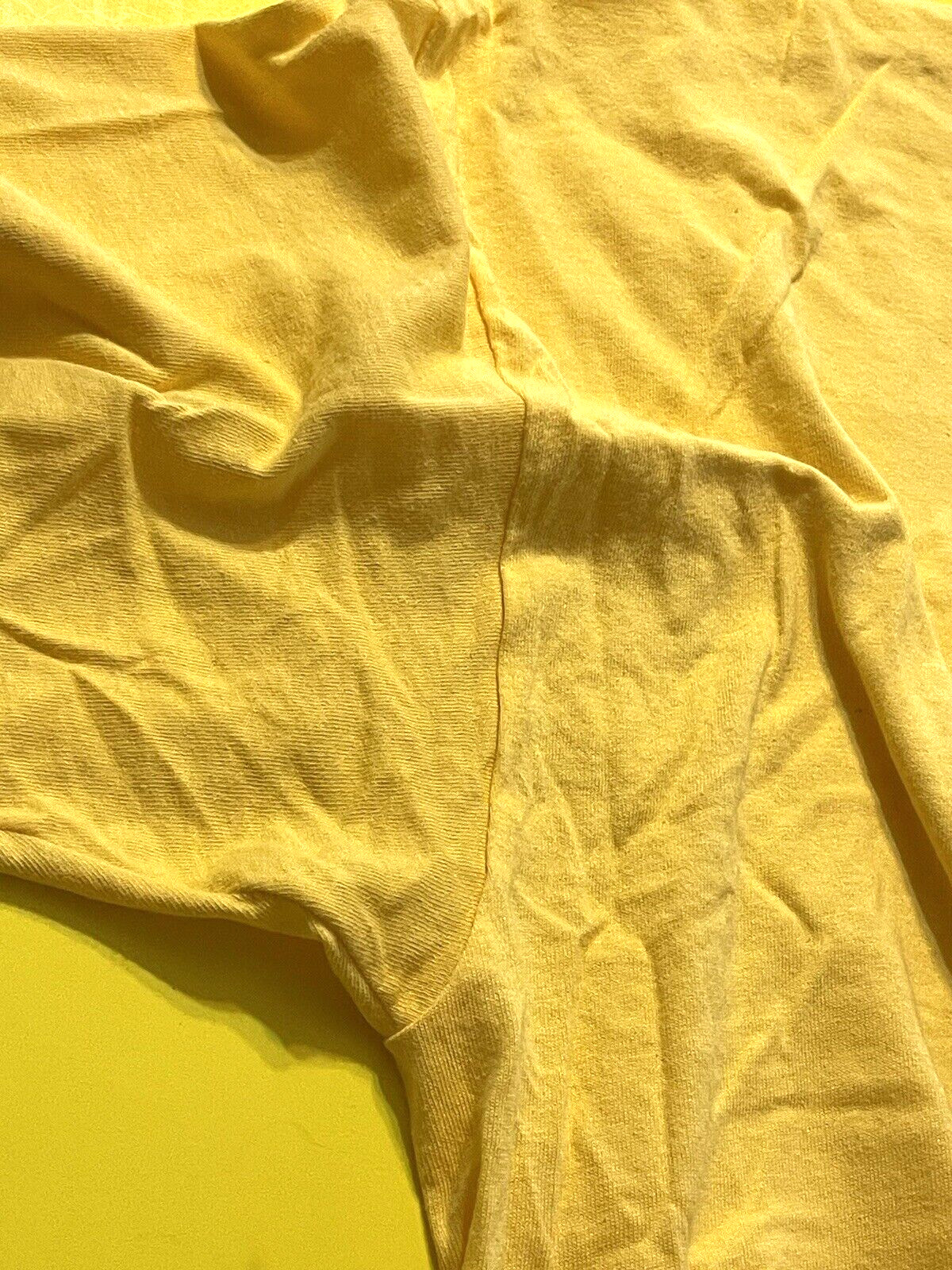 DoorDash Front & Back Food Delivery Driver YELLOW Short Sleeve 2XL Shirt *RARE*