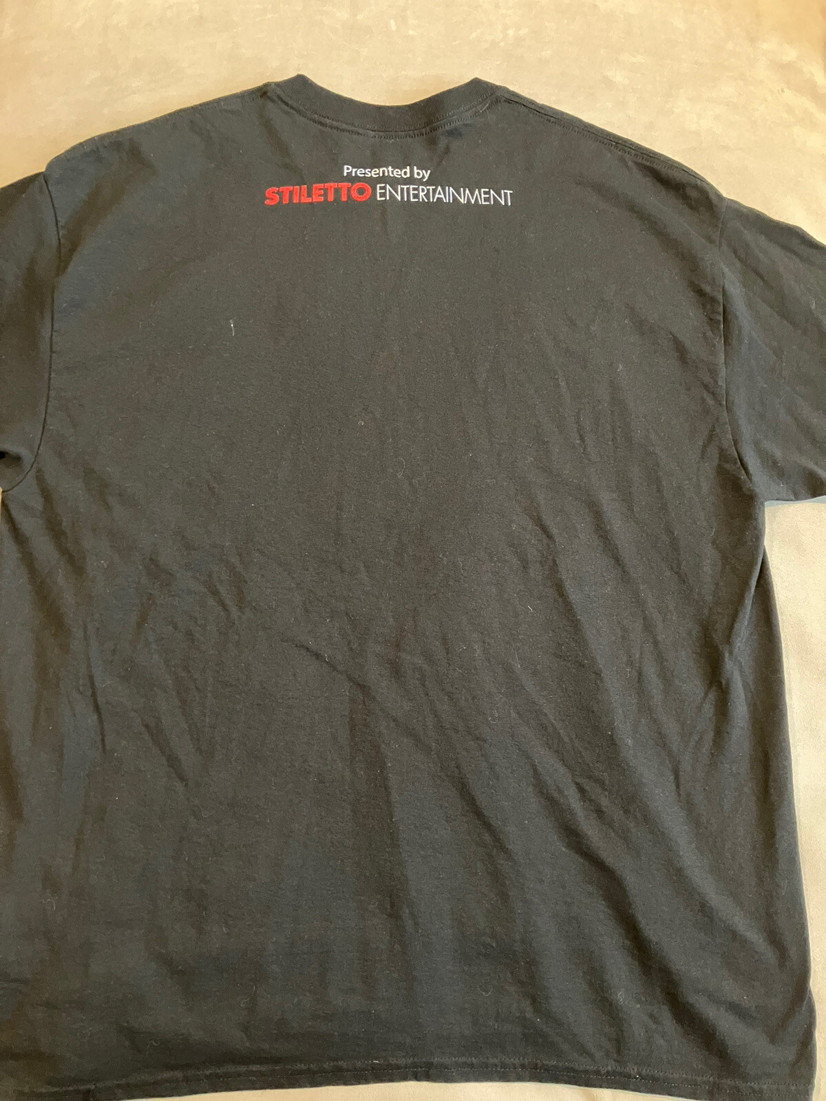 RARE – Barry Manilow – THE LAST MANILOW CREW – T Shirt – Broadway Show – Size XL