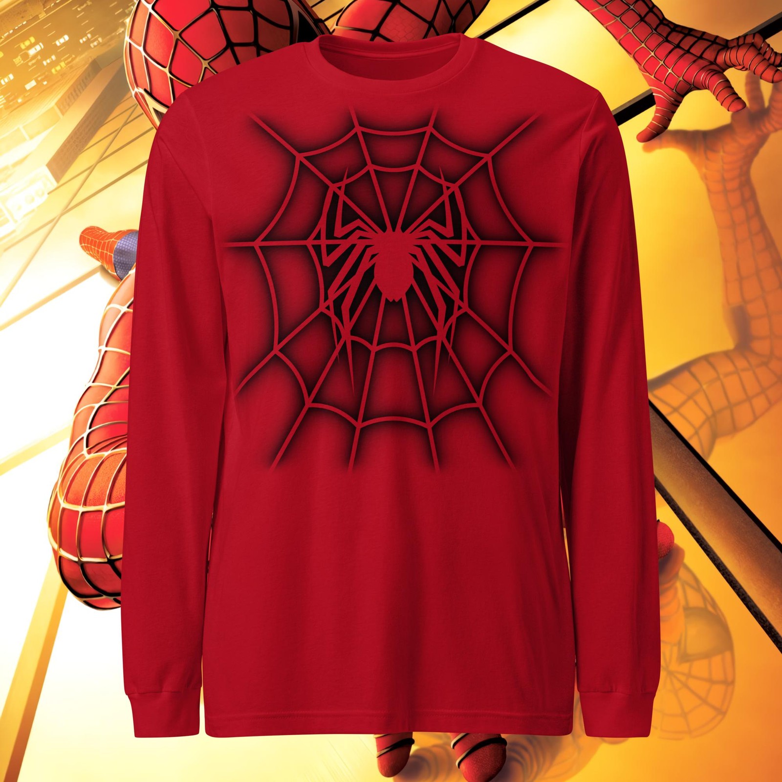 Spider-Man The Human-Spider Cosplay Long Sleeve Shirt