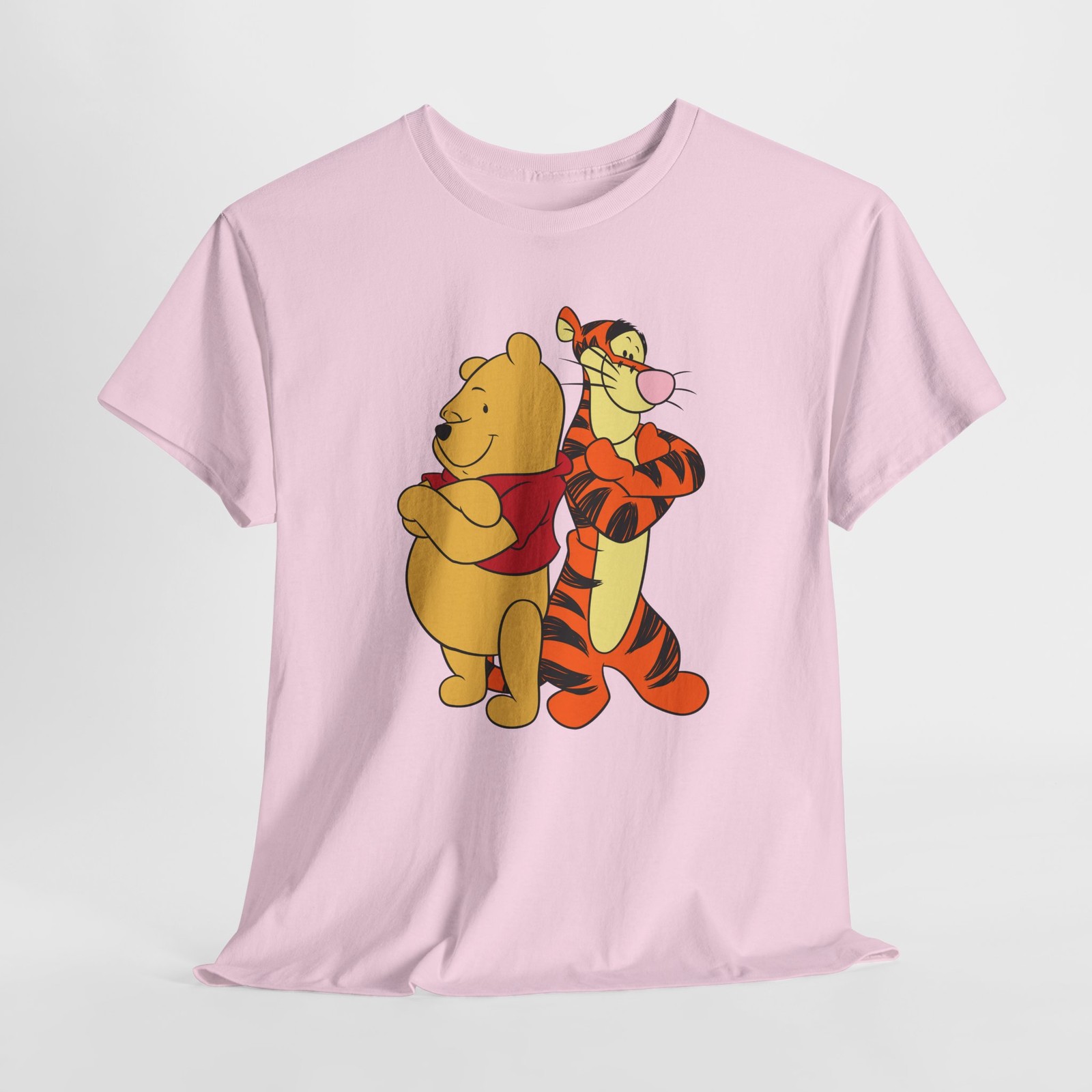 Cute Cartoon Tee, Honey Bear, Tiger Unisex Shirt, Animal Lover Gift, Fun Graphic